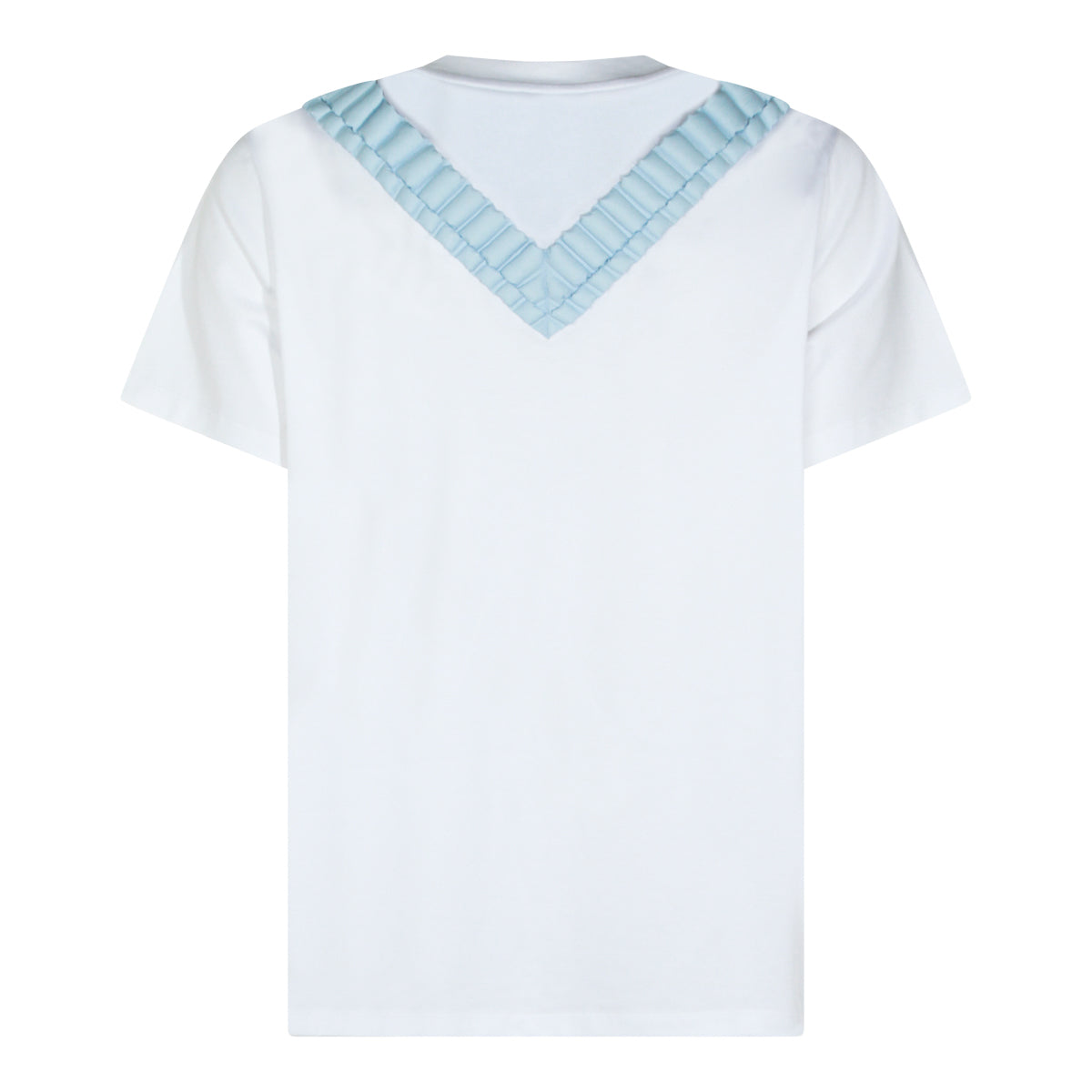WHITE COTTON T-SHIRT