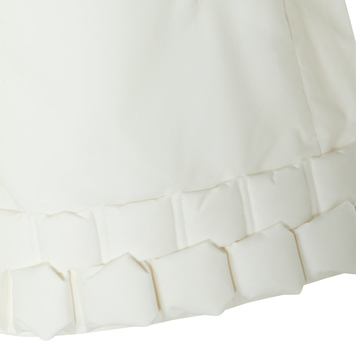 WHITE COTTON SHORTS