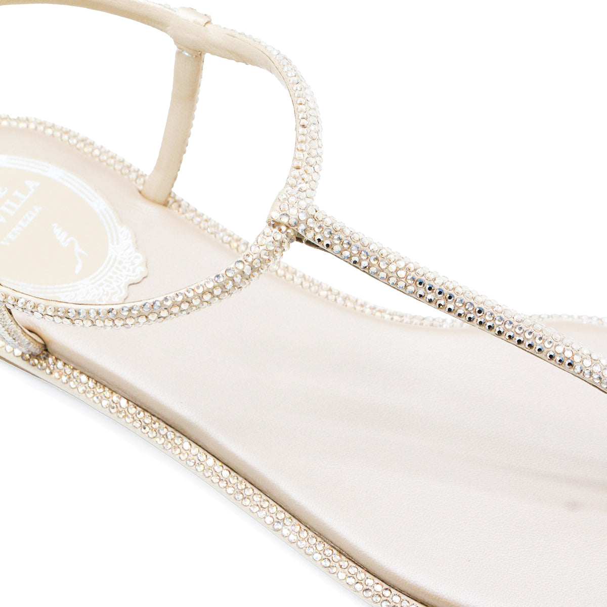 BEIGE LEATHER FLATS