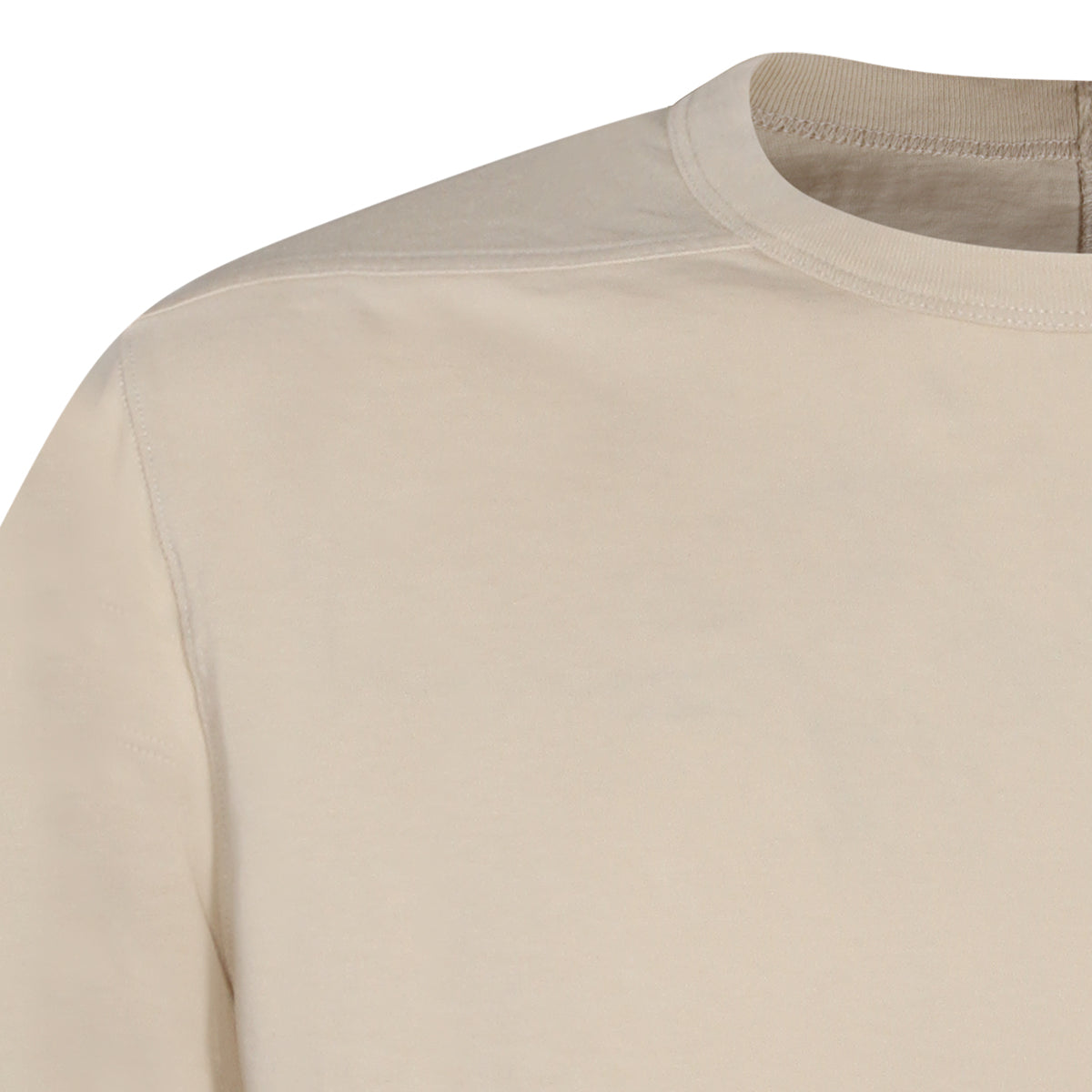 BEIGE COTTON T-SHIRT