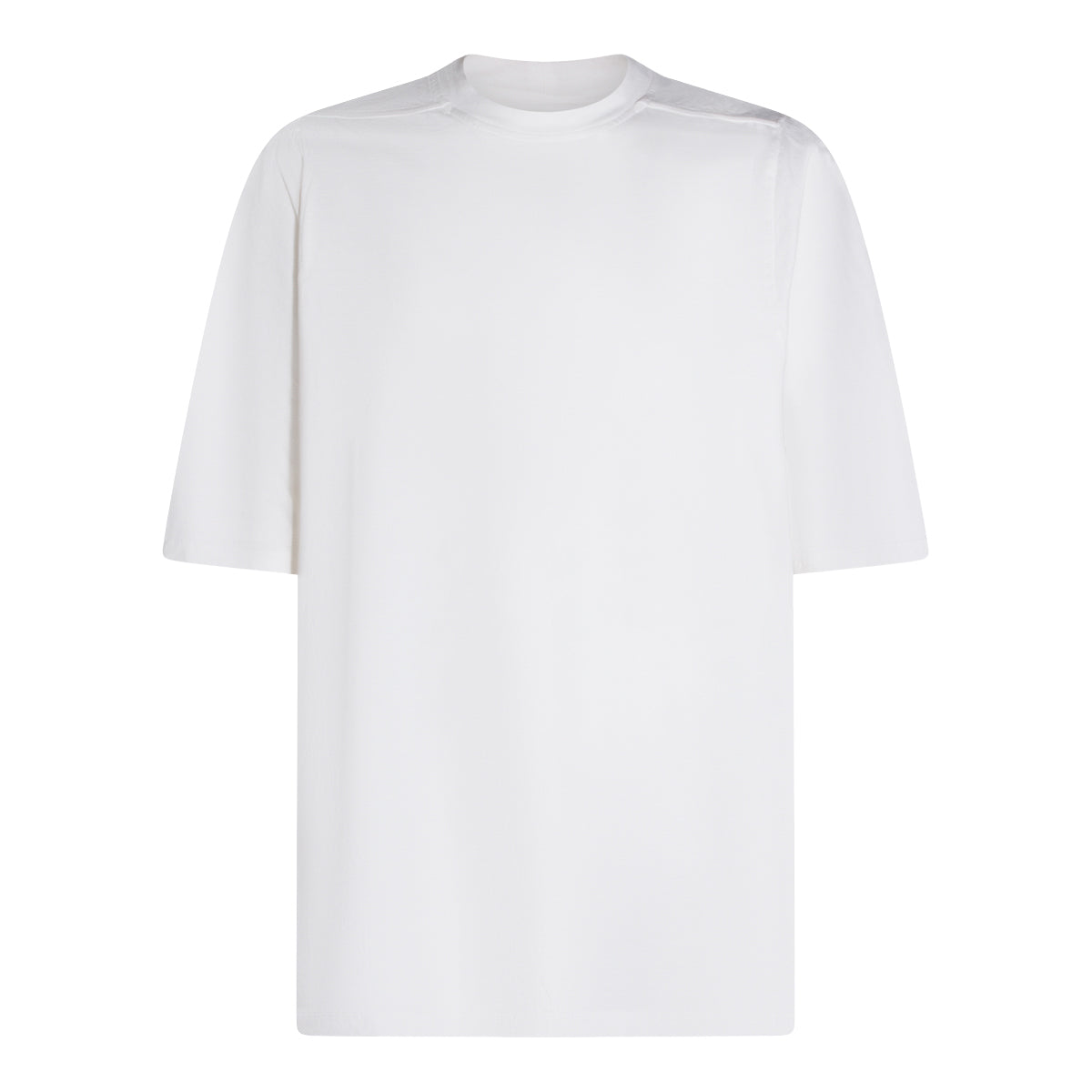 WHITE COTTON JUMBO SS T T-SHIRT