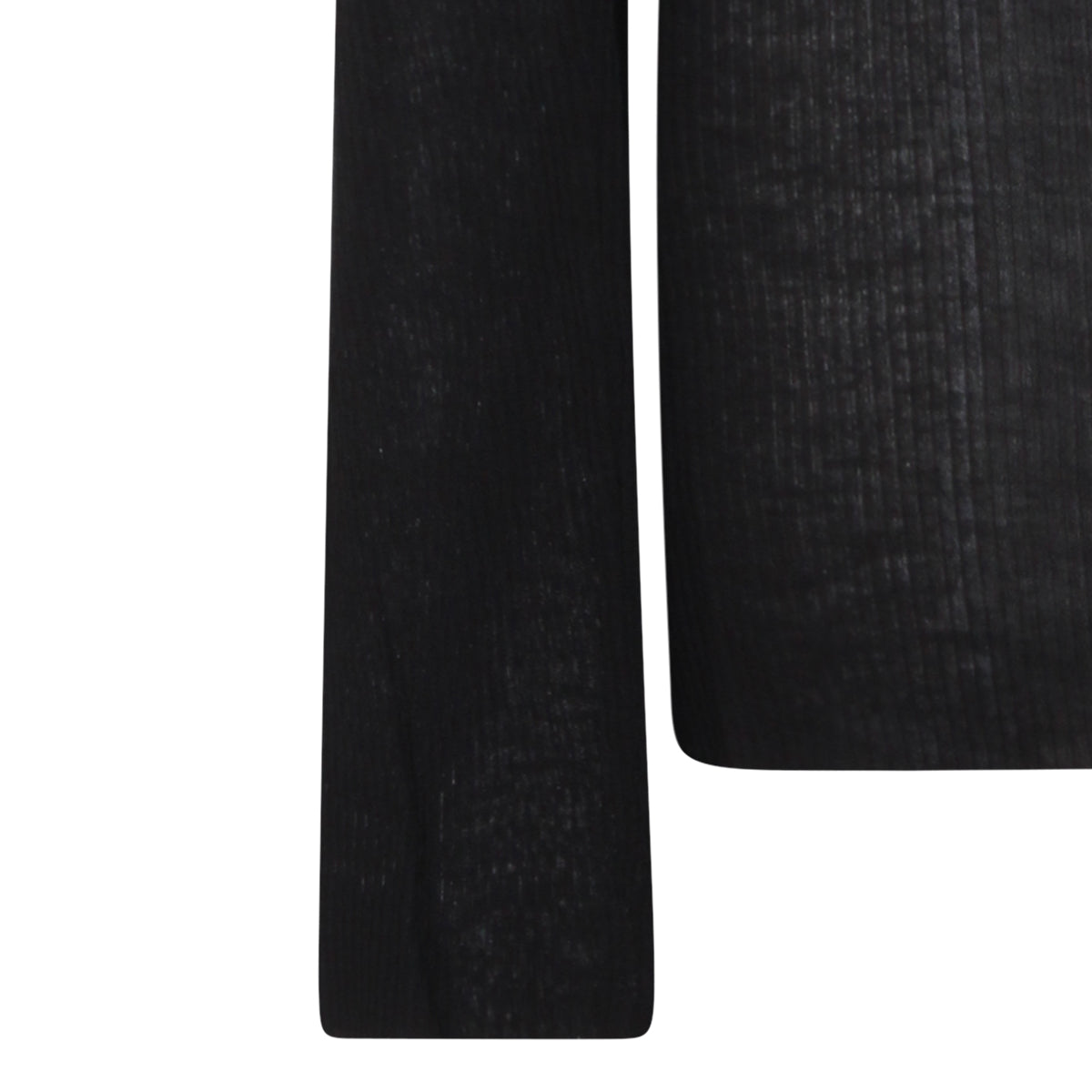 BLACK VISCOSE KNITWWEAR
