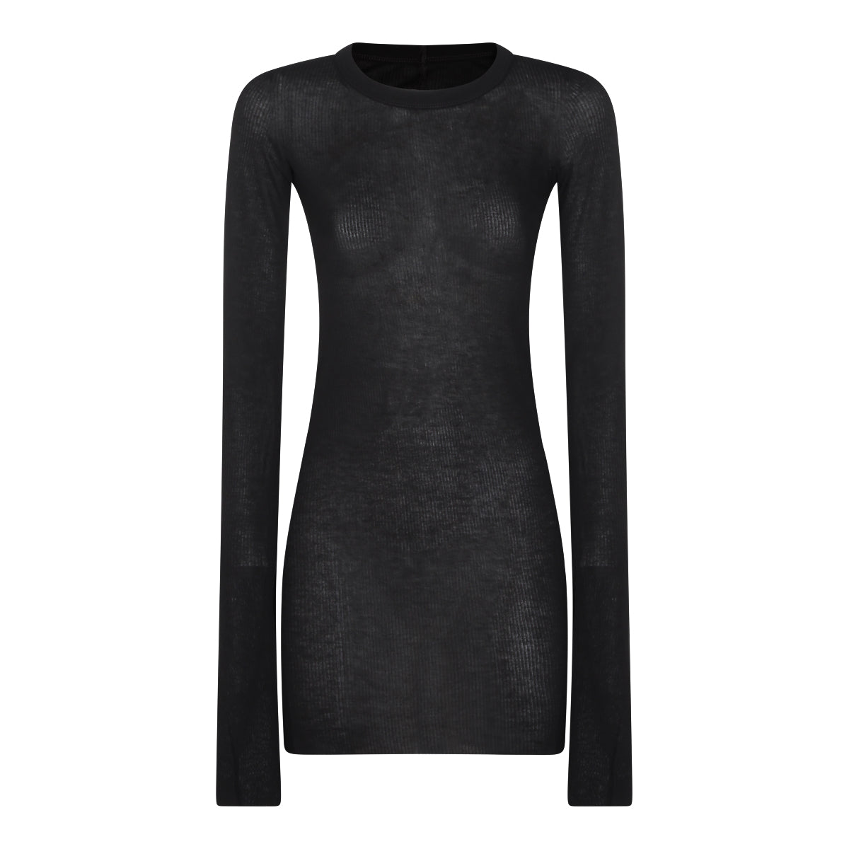 BLACK VISCOSE KNITWWEAR