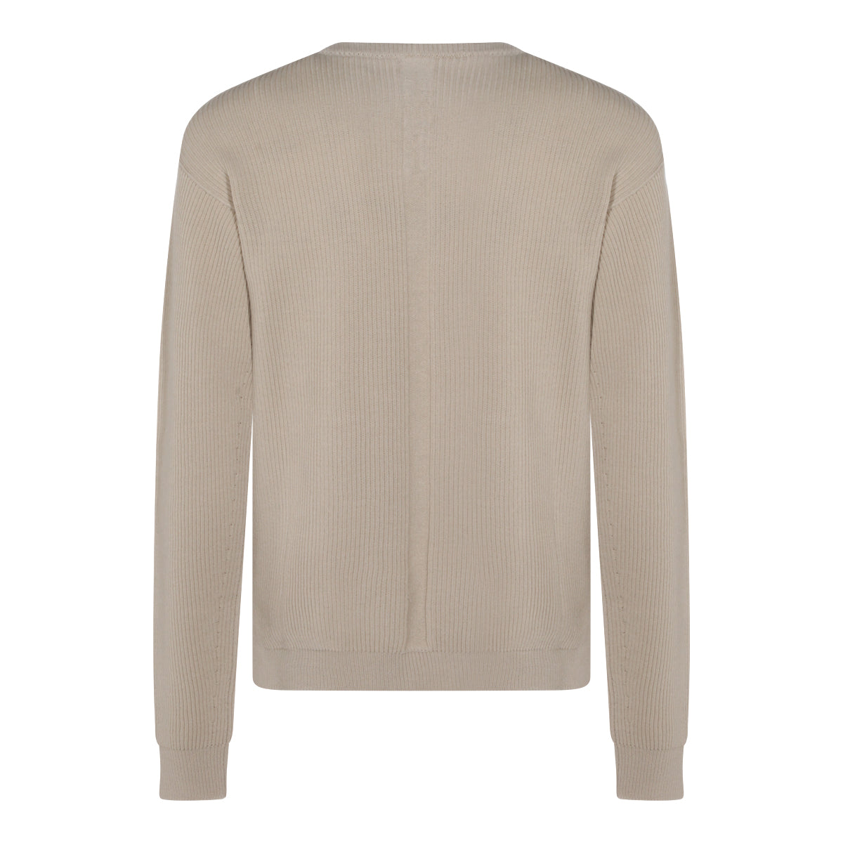 BEIGE COTTON KNITWEAR