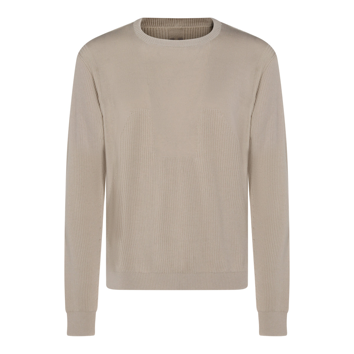 BEIGE COTTON KNITWEAR