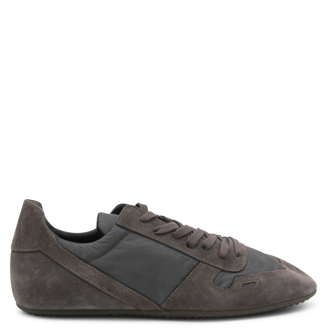 DARK DUST LEATHER MINIMAL SNEAKERS