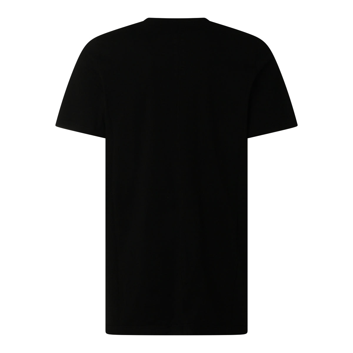 BLACK COTTON LEVEL T-SHIRT