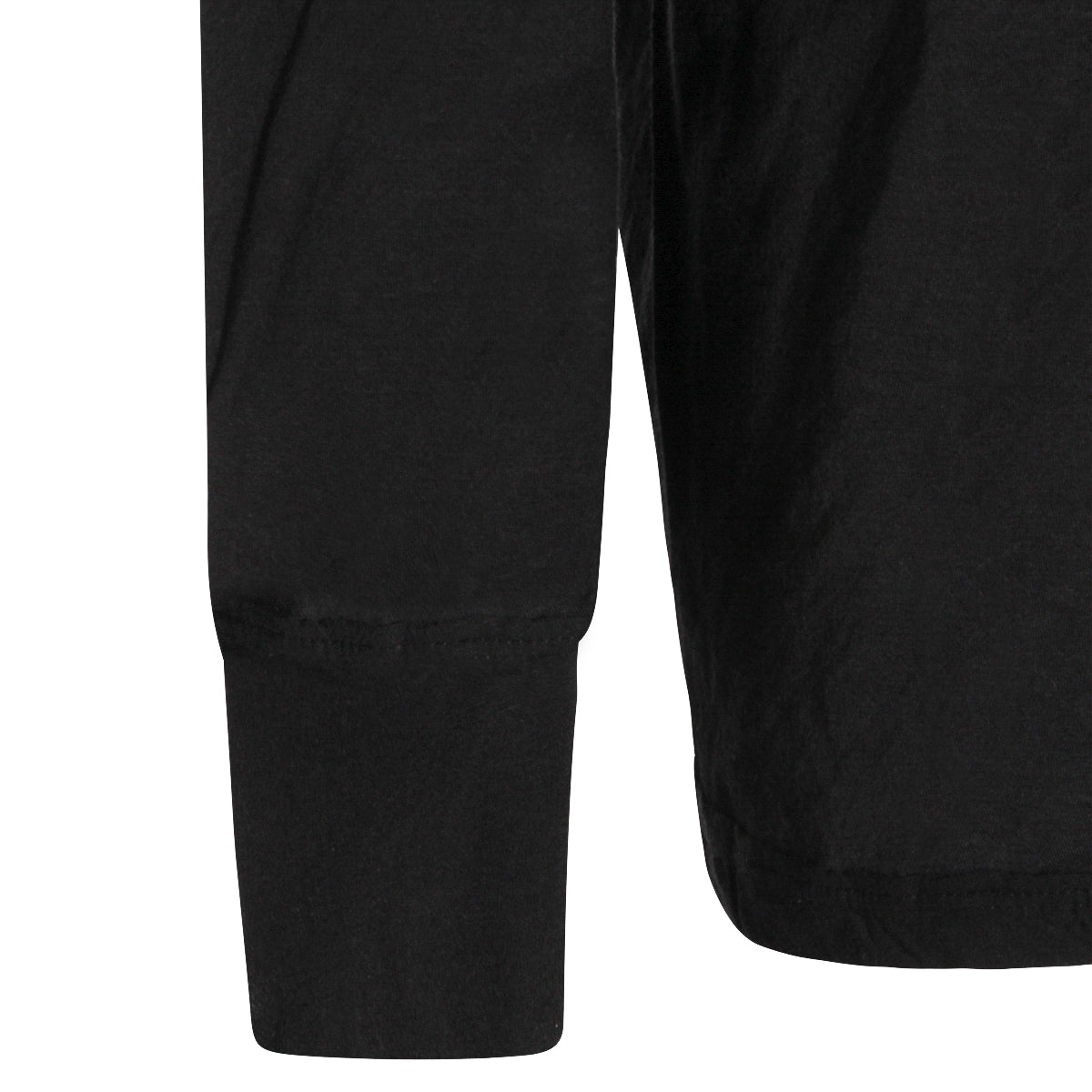BLACK COTTON T-SHIRT