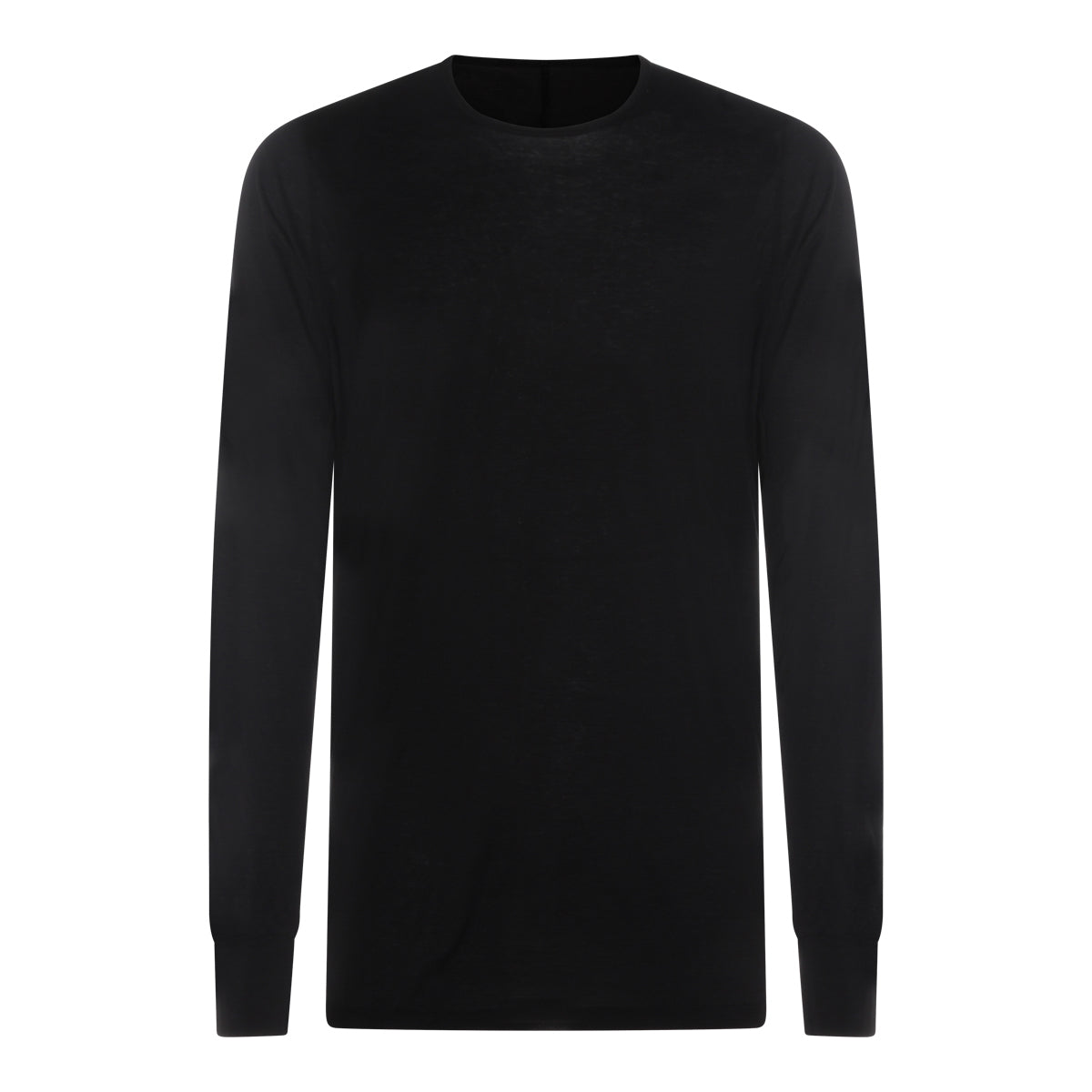 BLACK COTTON T-SHIRT