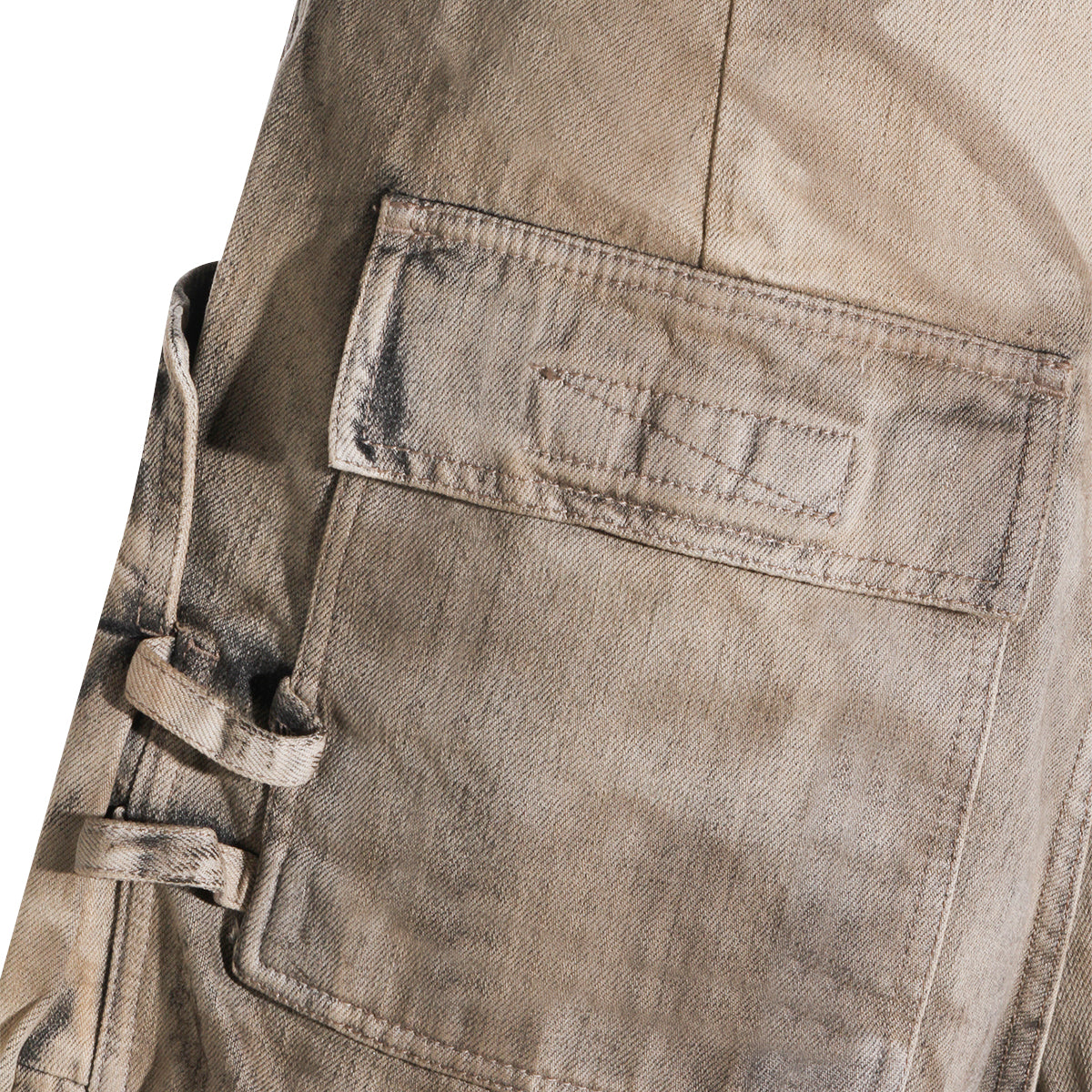 BEIGE COTTON SHORT