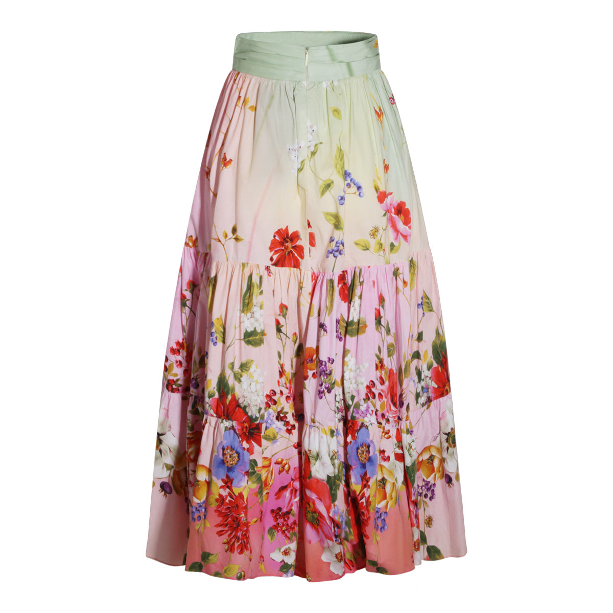 MULTICOLOR COTTON SKIRT
