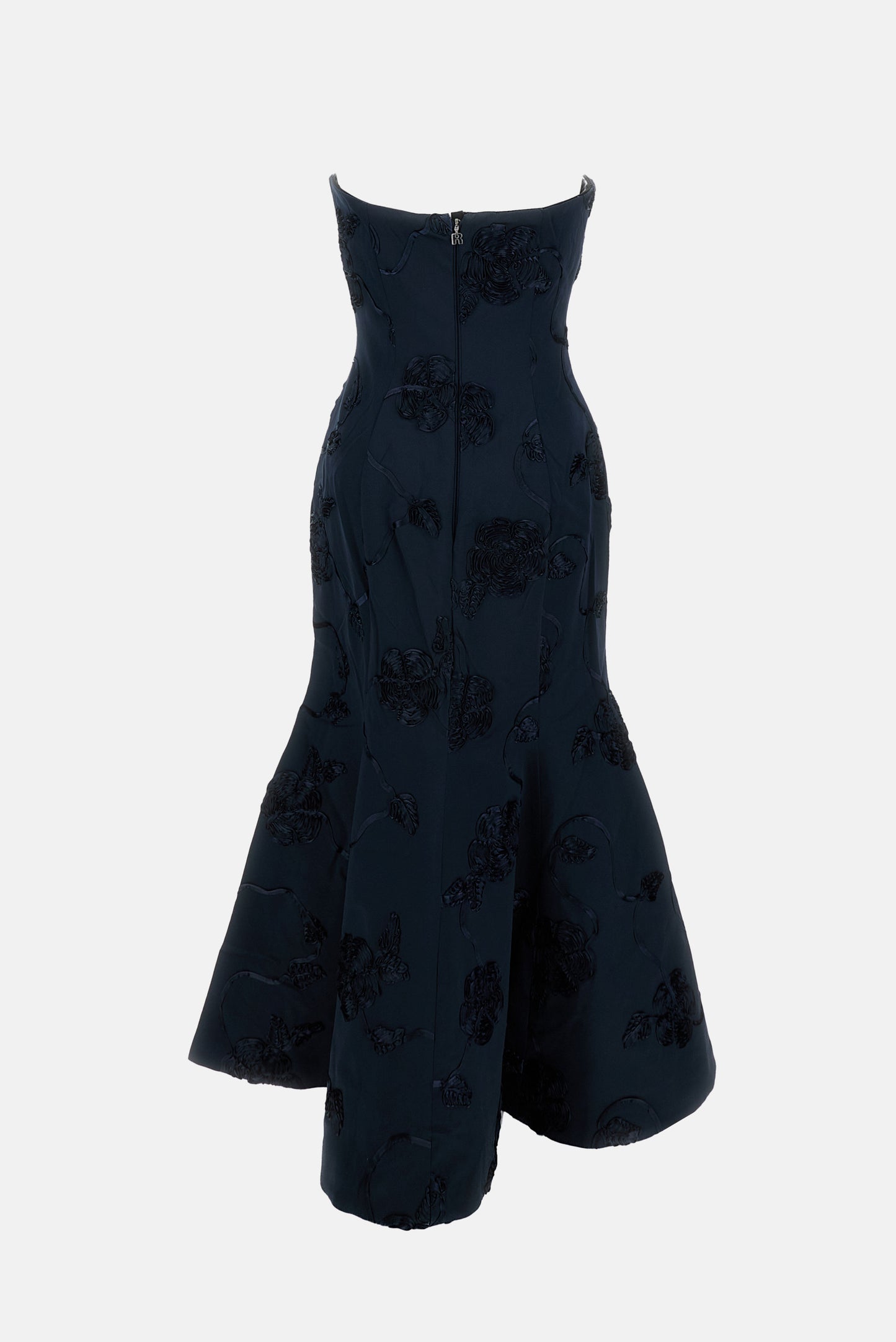 MIDI DRESS WITH 3D FLOWERS