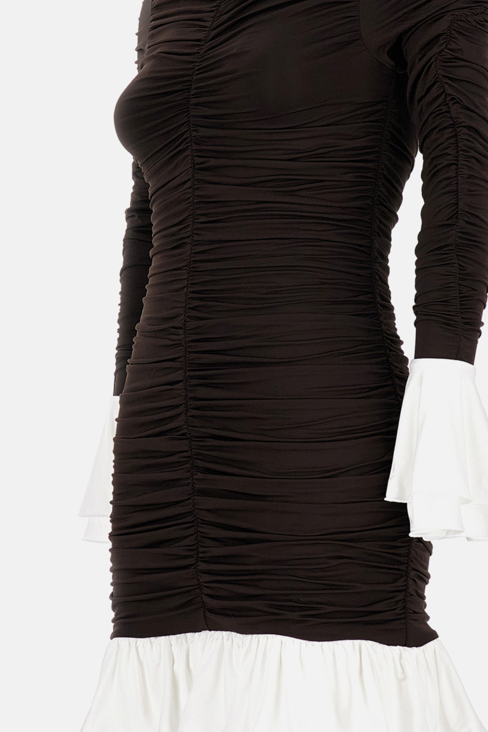 MINI RUCHED DRESS
