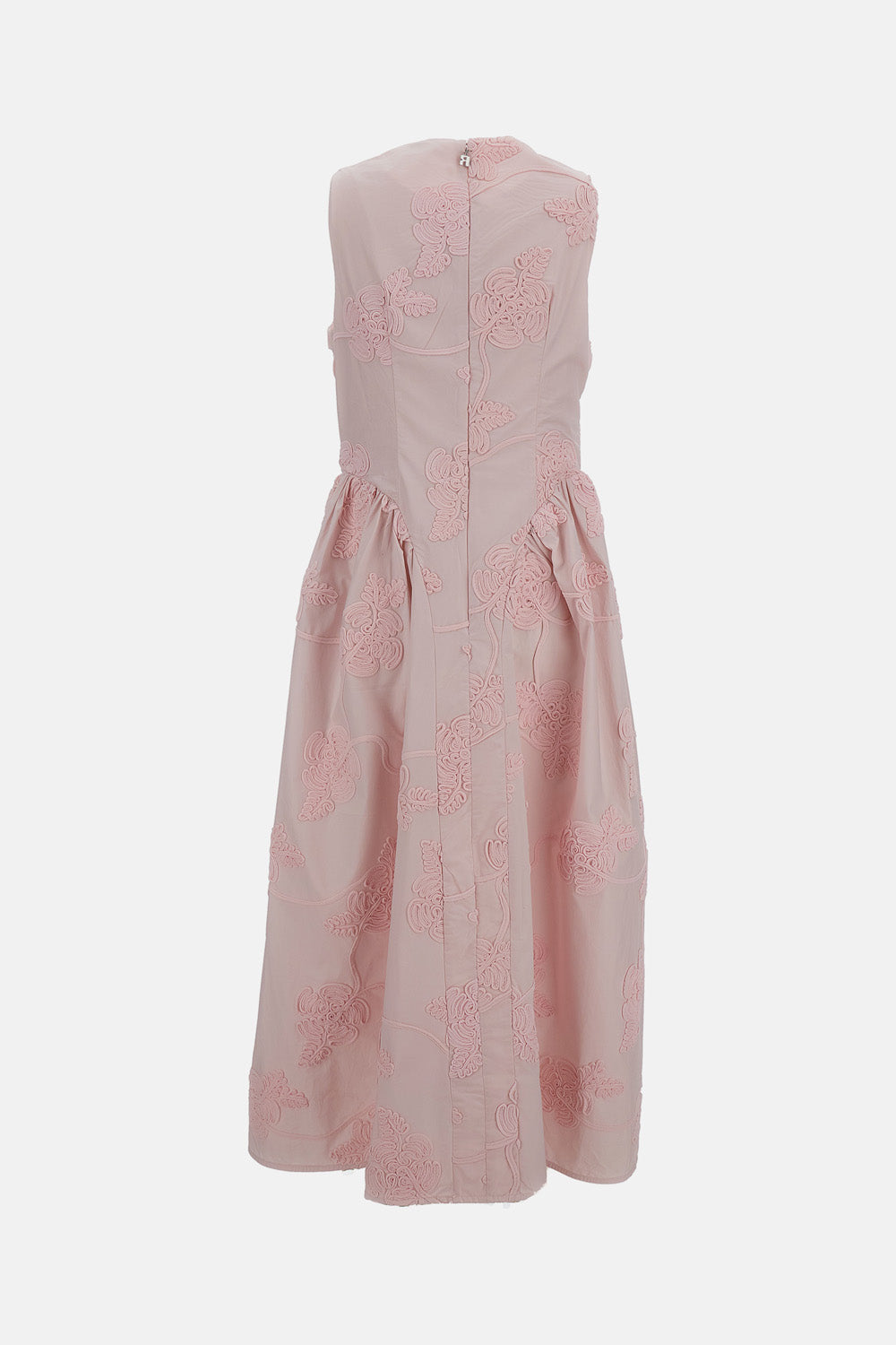 FLOWER MIDI DRESS