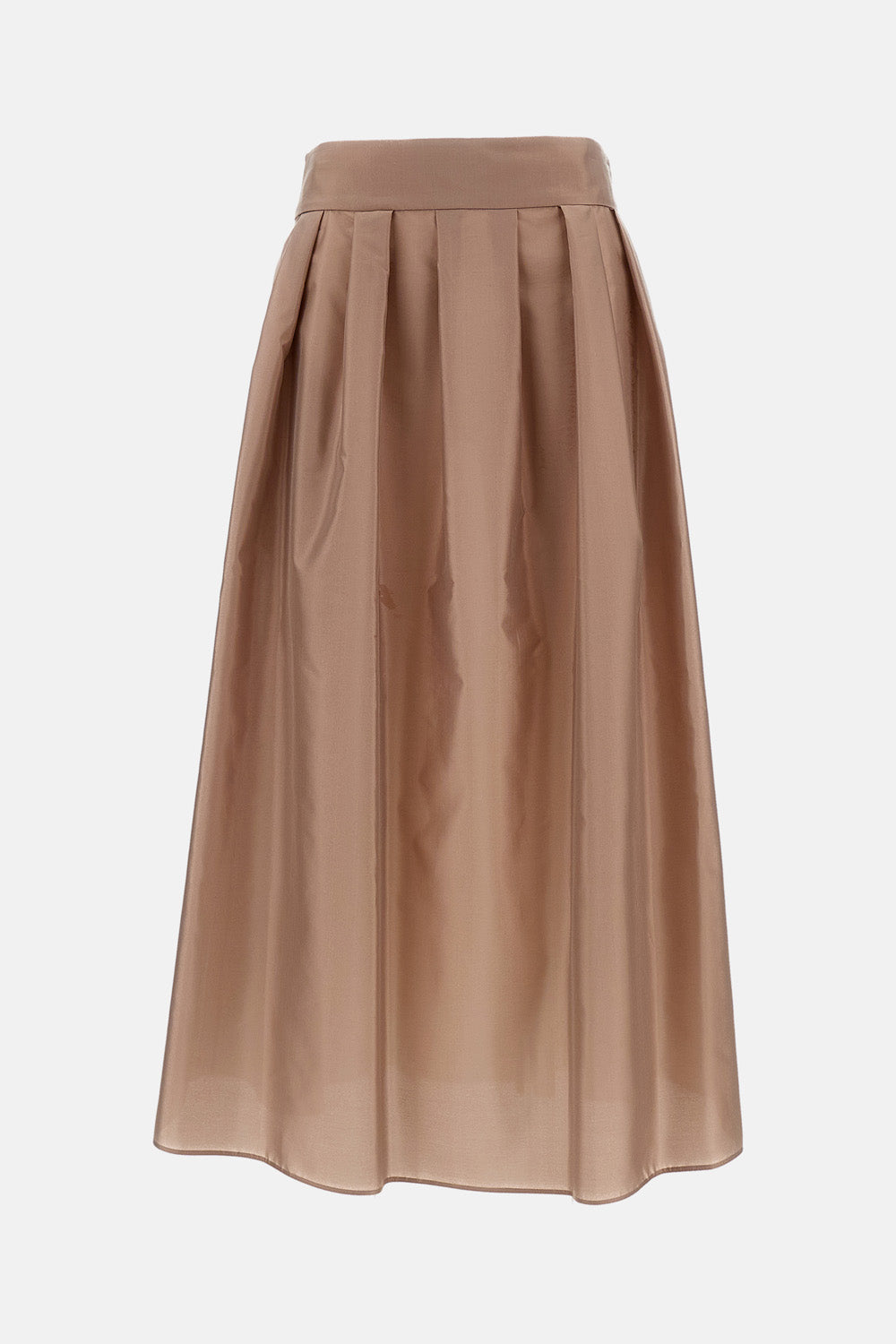 'EFFETTO' TAFFETÀ SKIRT