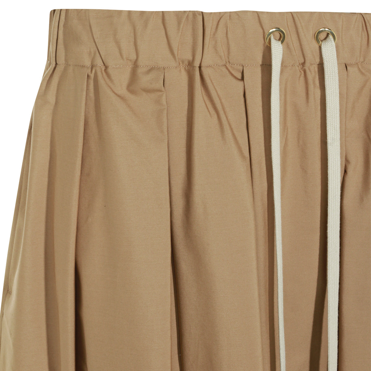 BEIGE COTTON PINETA LONG SKIRT
