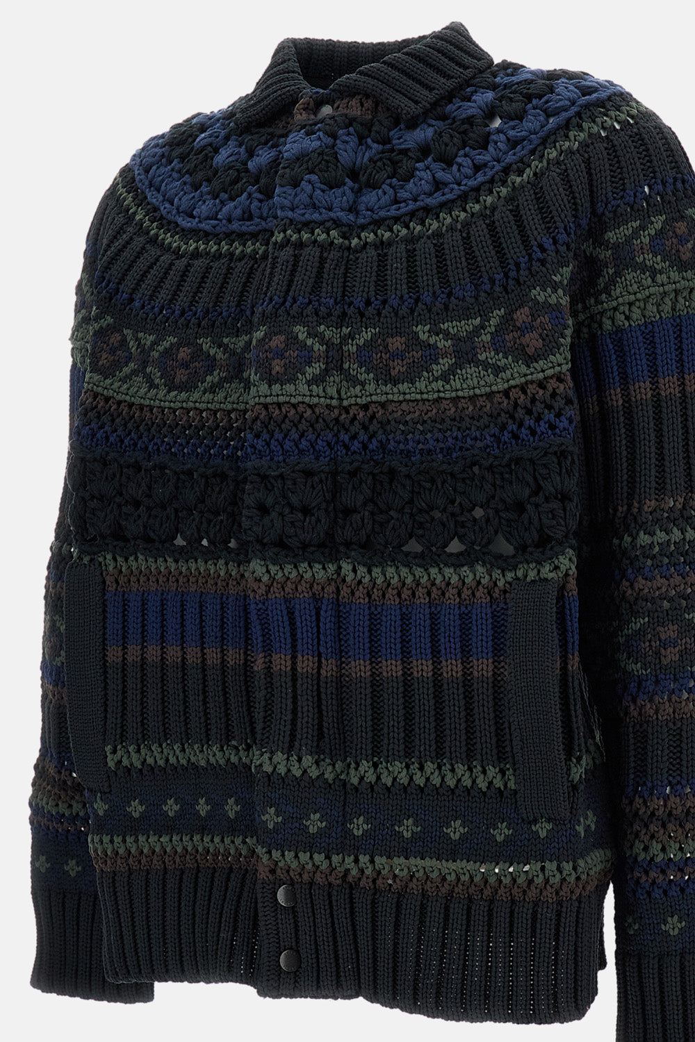 KNIT BLOUSON