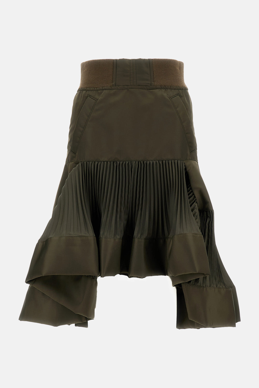 NYLON TWILL SKIRT