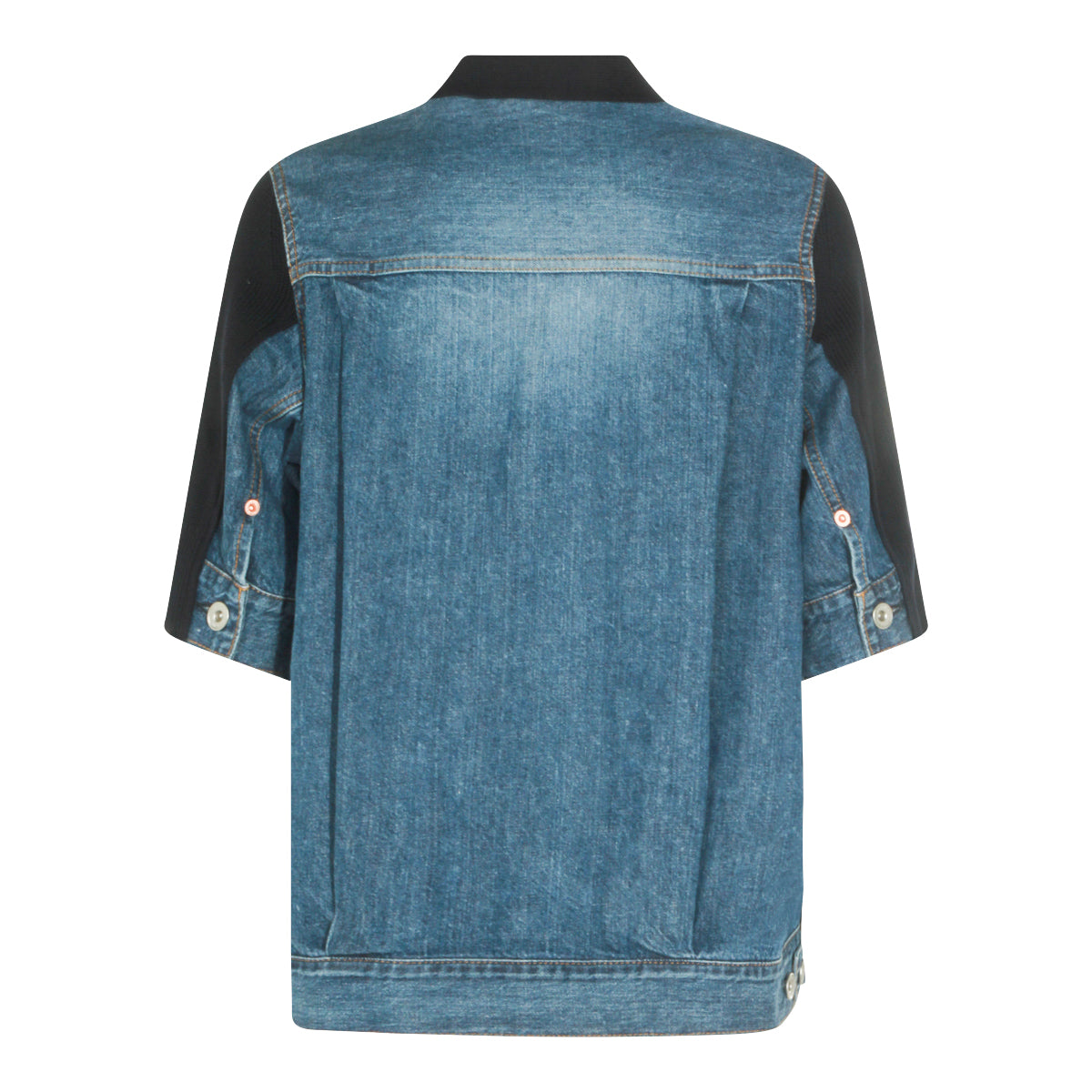 DARK BLUE AND DENIM KNITWEAR