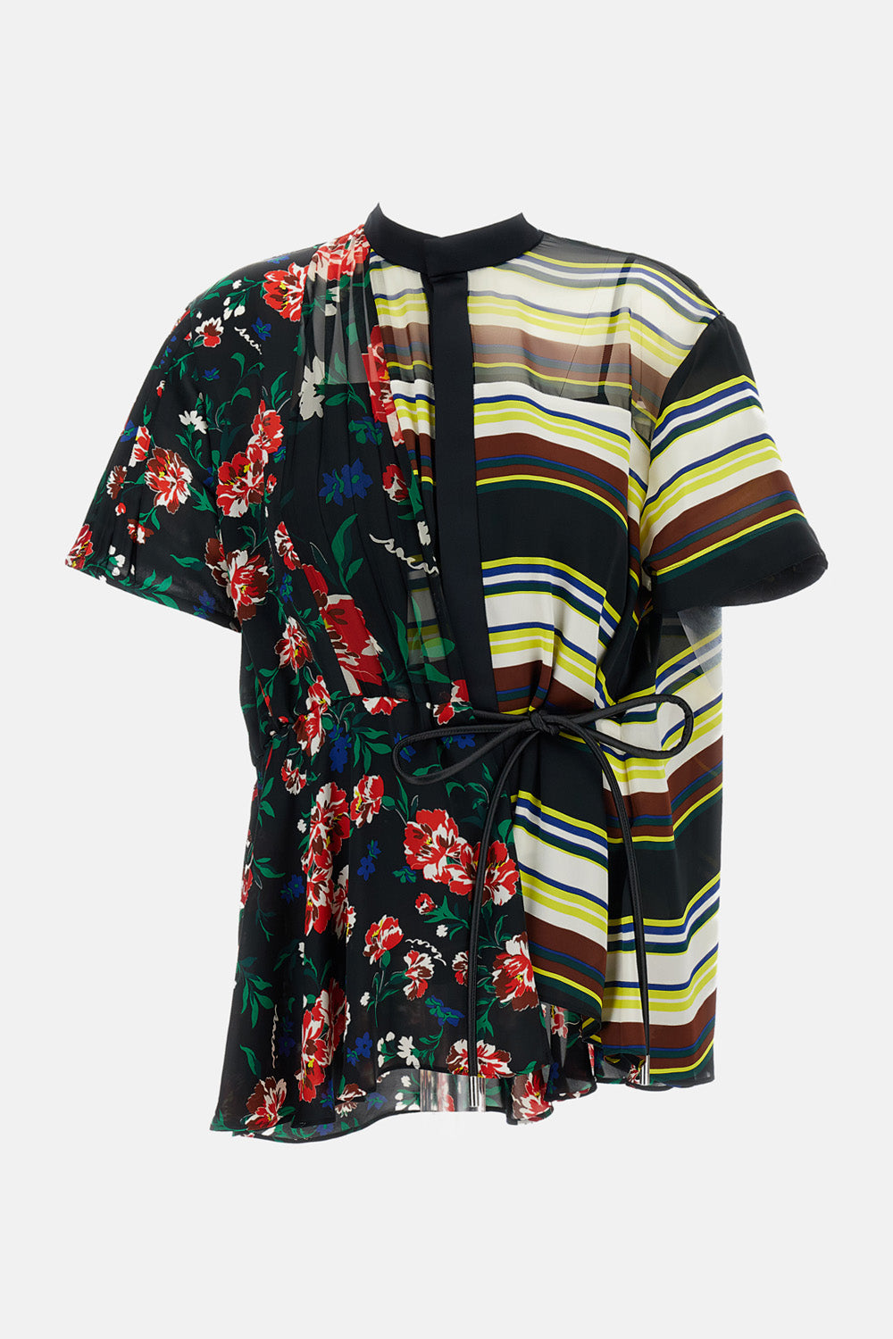 PATTERN MIX BLOUSE