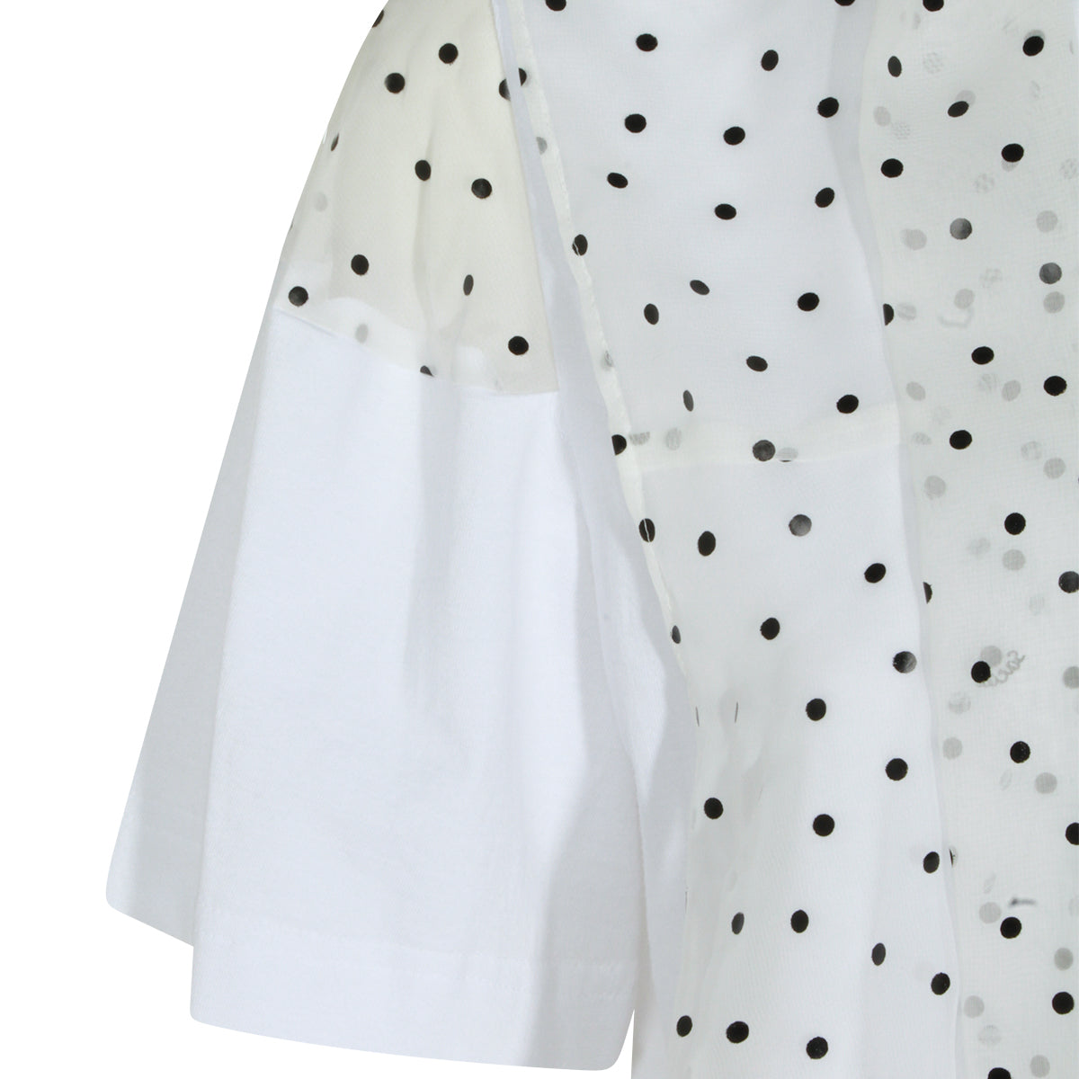 WHITE COTTON T-SHIRT