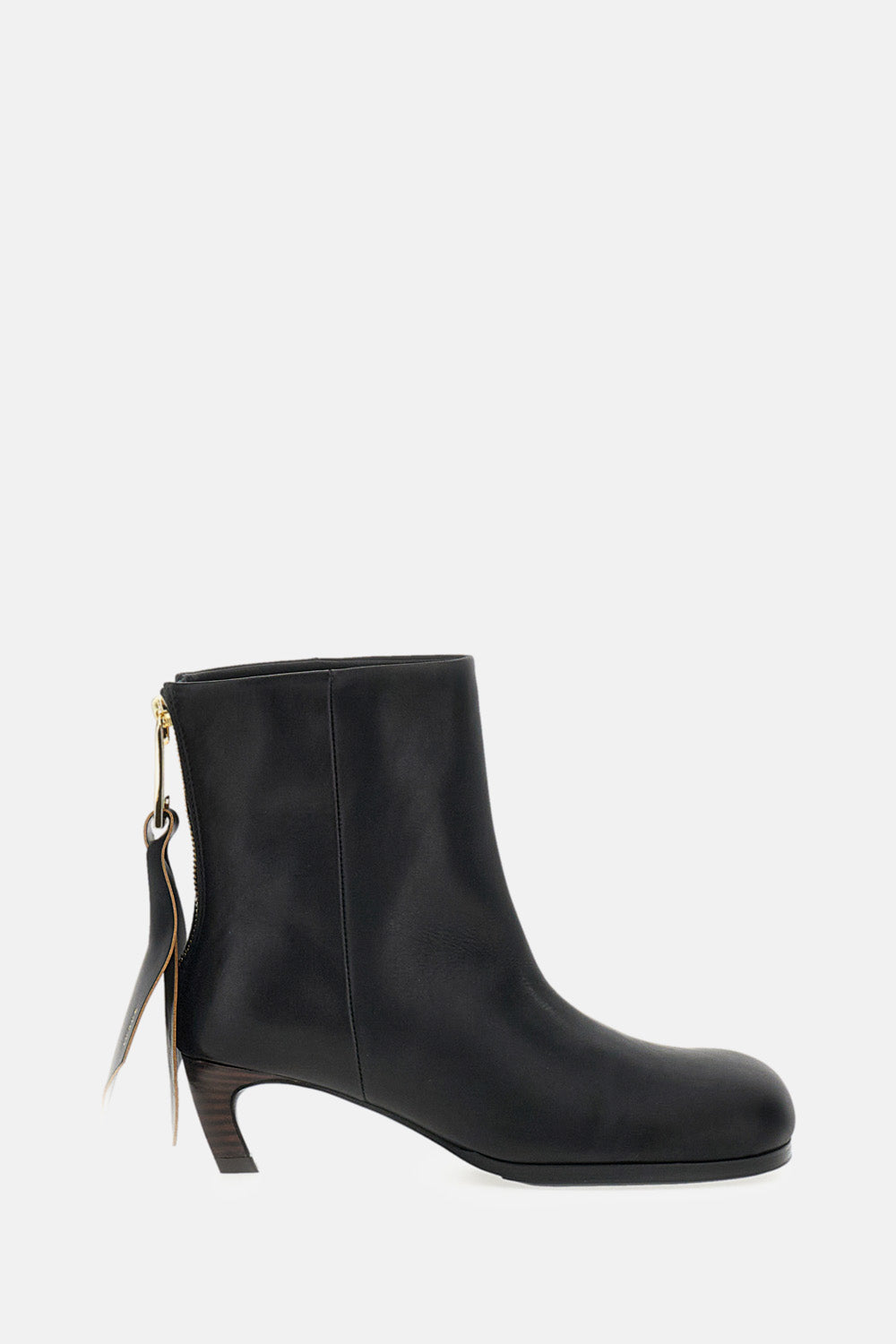 LEATHER ANKLE BOOTS