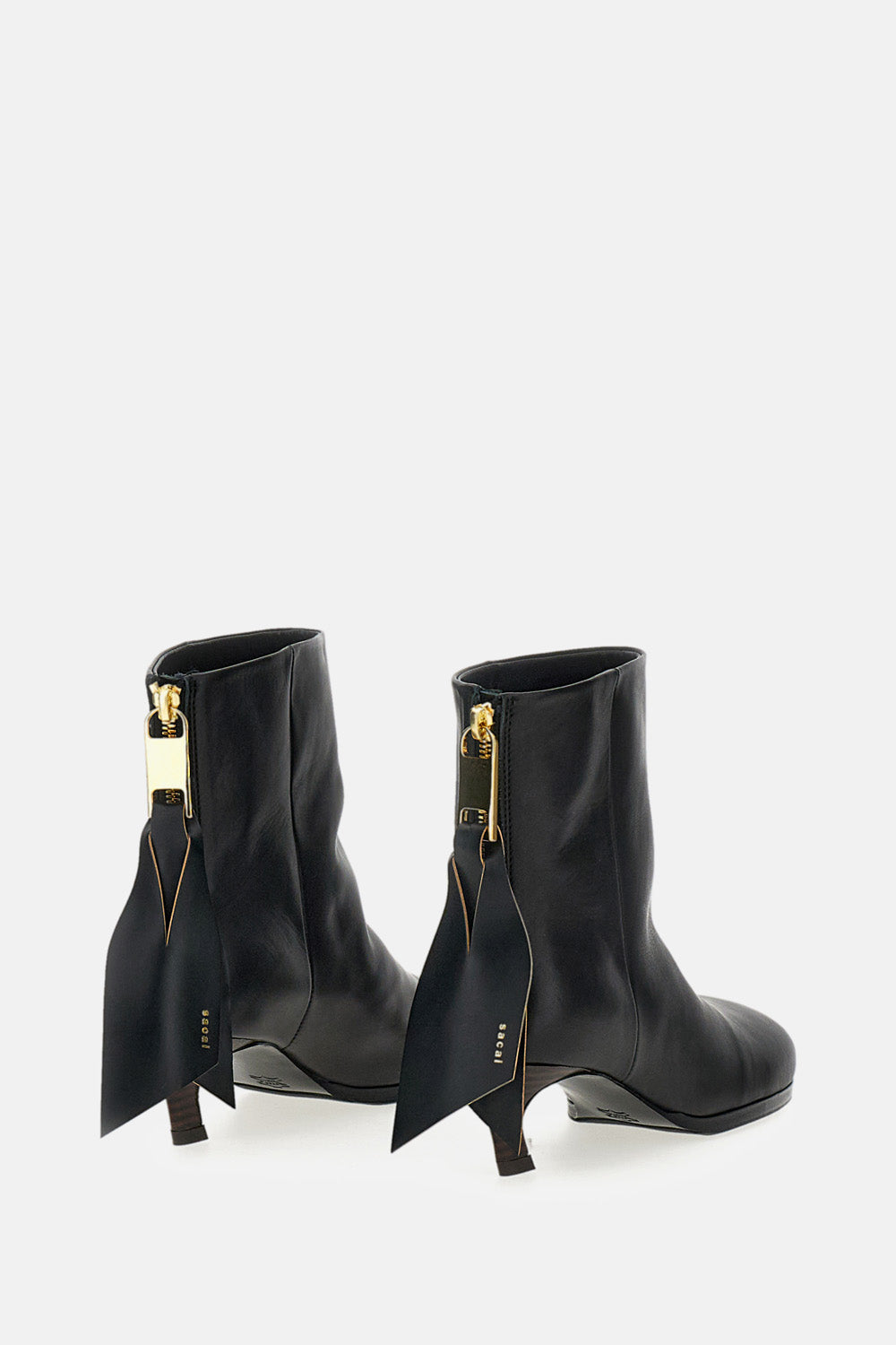 LEATHER ANKLE BOOTS