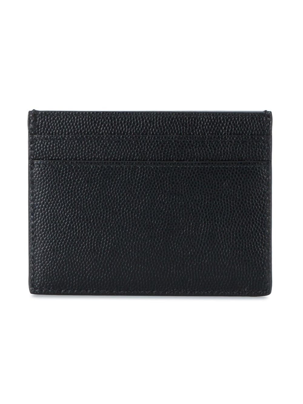 BLACK LEATHER CARD HOLDER