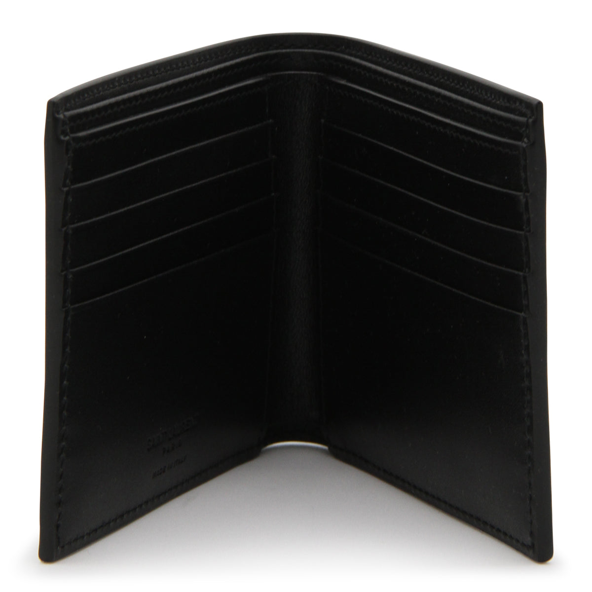 BLACK LEATHER WALLET