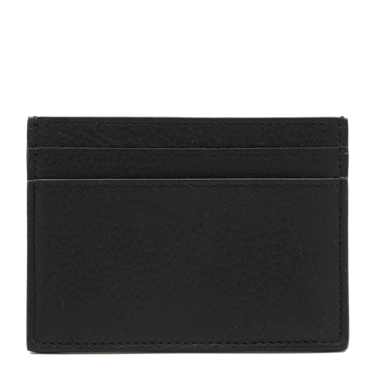 BLACK LEATHER CARD HOLDER