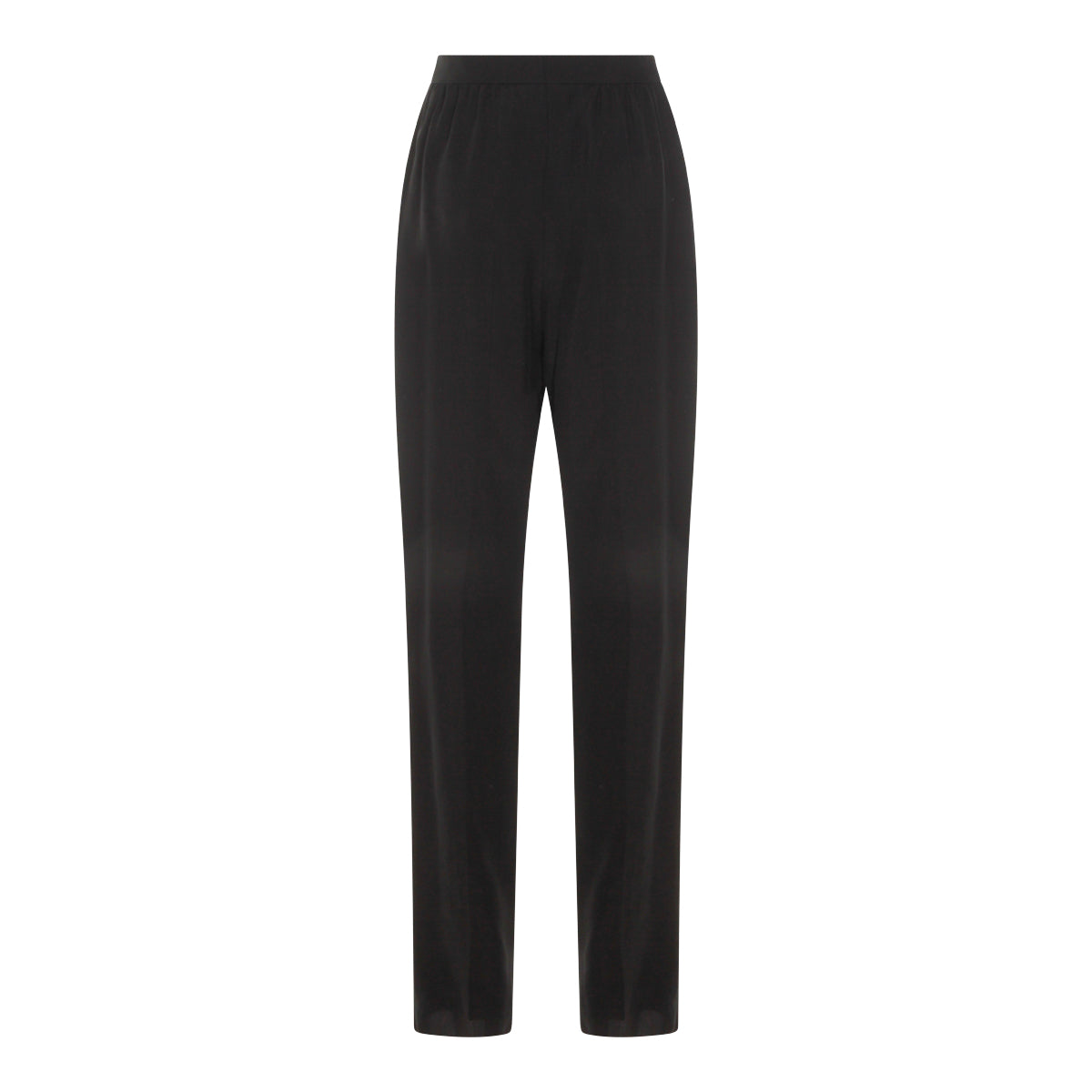 BLACK SILK PANTS