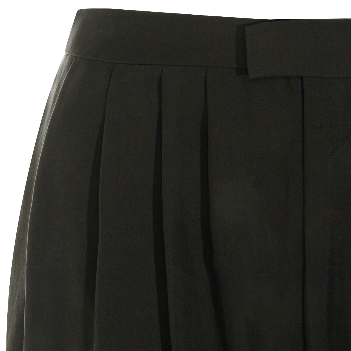 BLACK SILK PANTS
