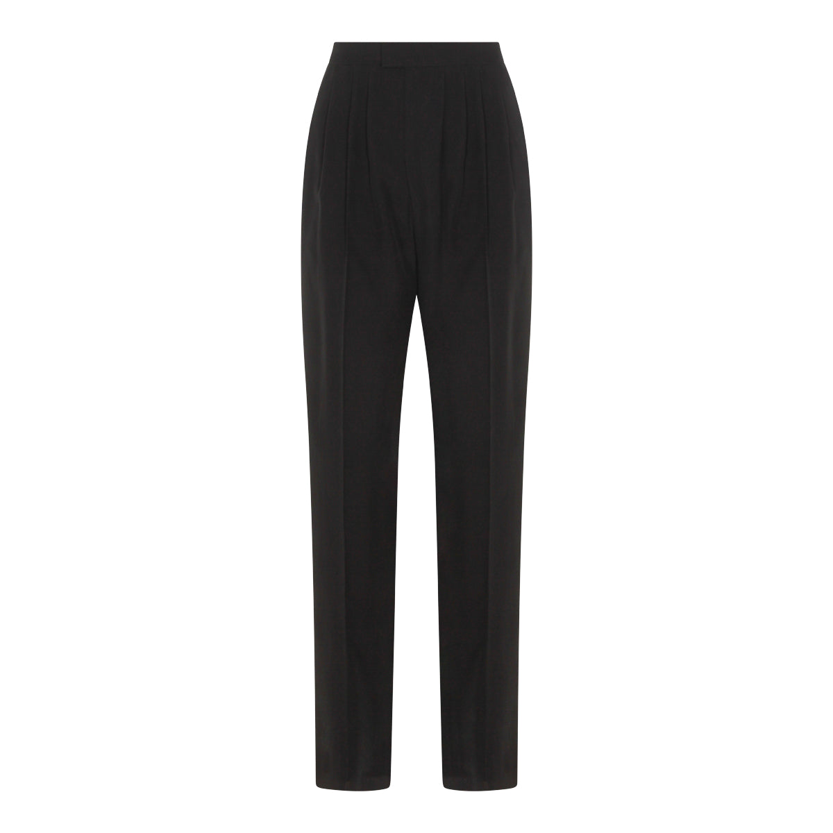 BLACK SILK PANTS