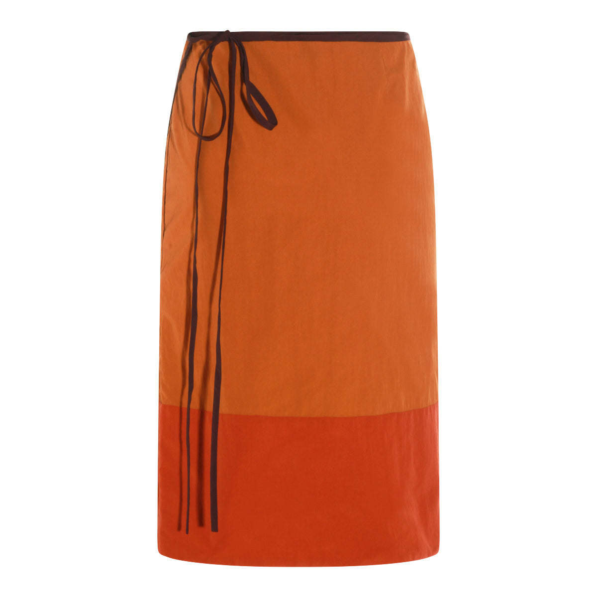 MULTICOLOR MIDI SKIRT