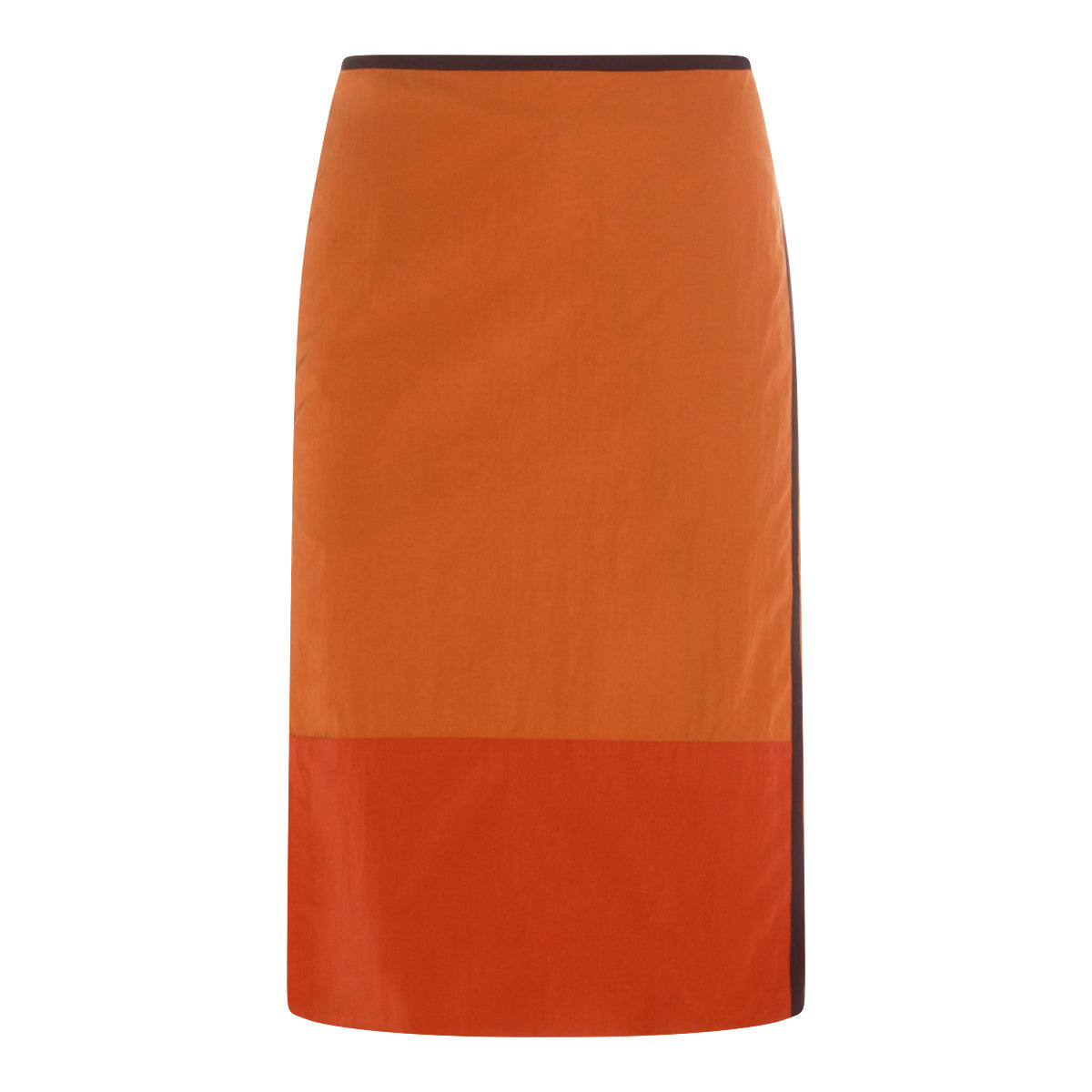 MULTICOLOR MIDI SKIRT