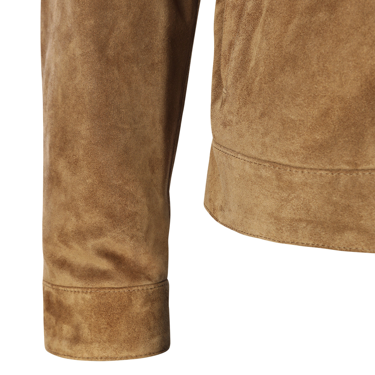 TOBACCO SUEDE JACKET
