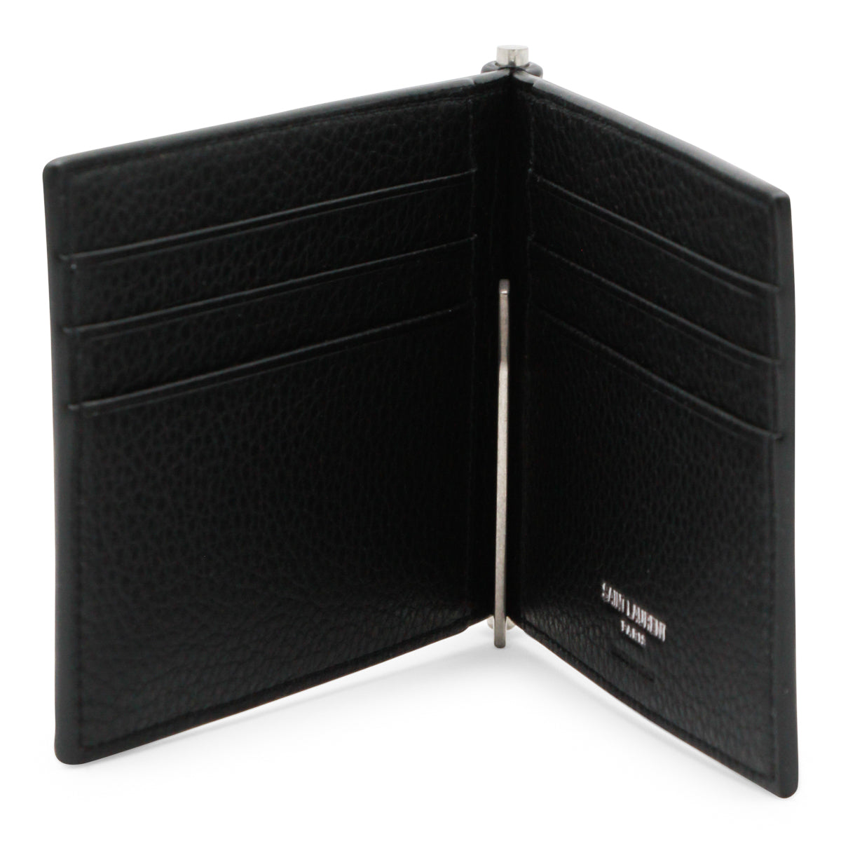 BLACK LEATHER WALLET