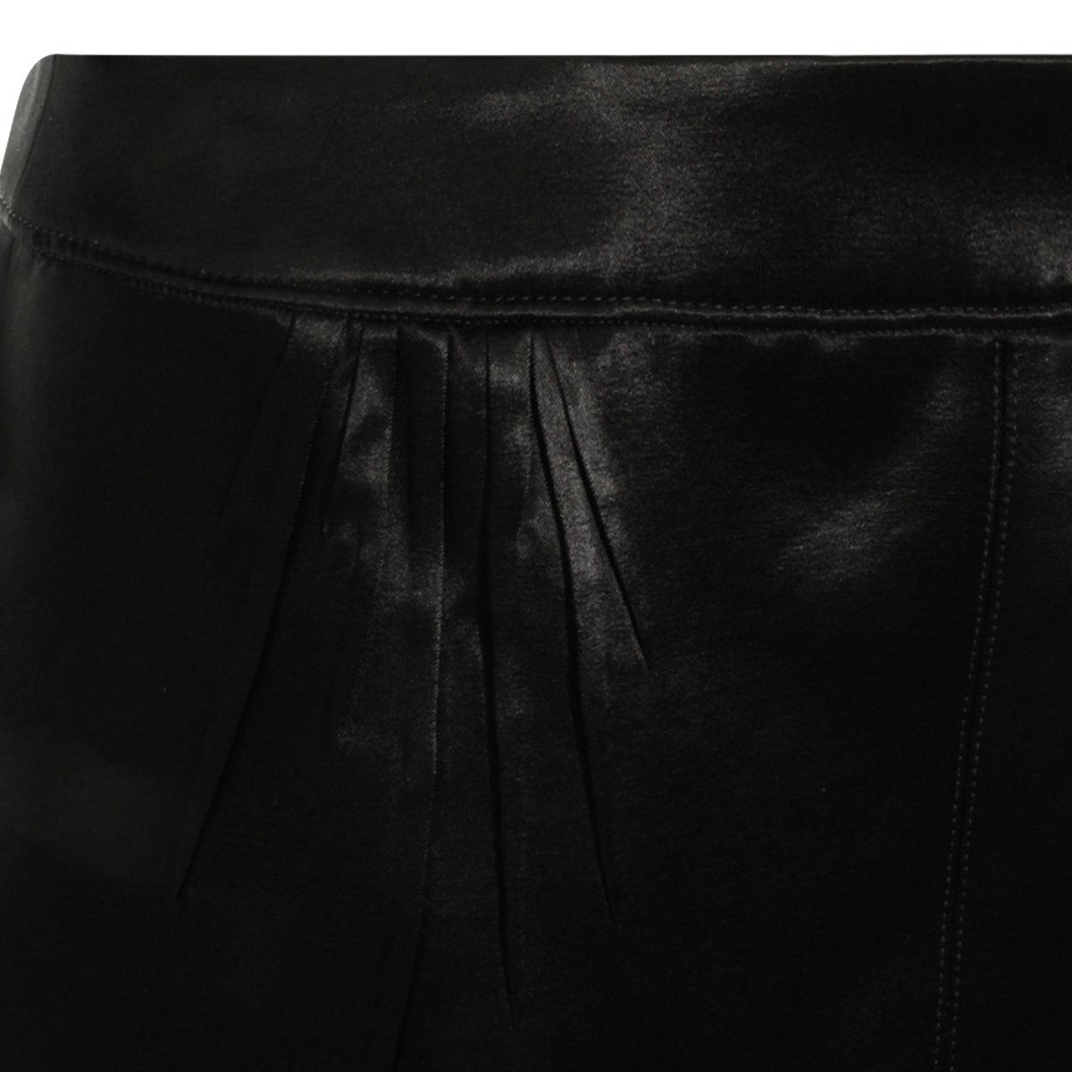 BLACK MINI SKIRT