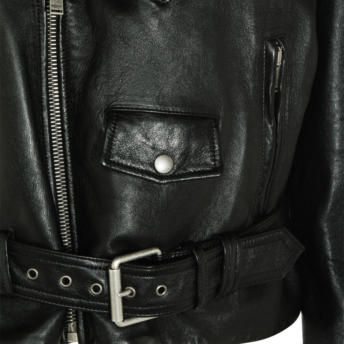 BLACK LEATHER JACKET