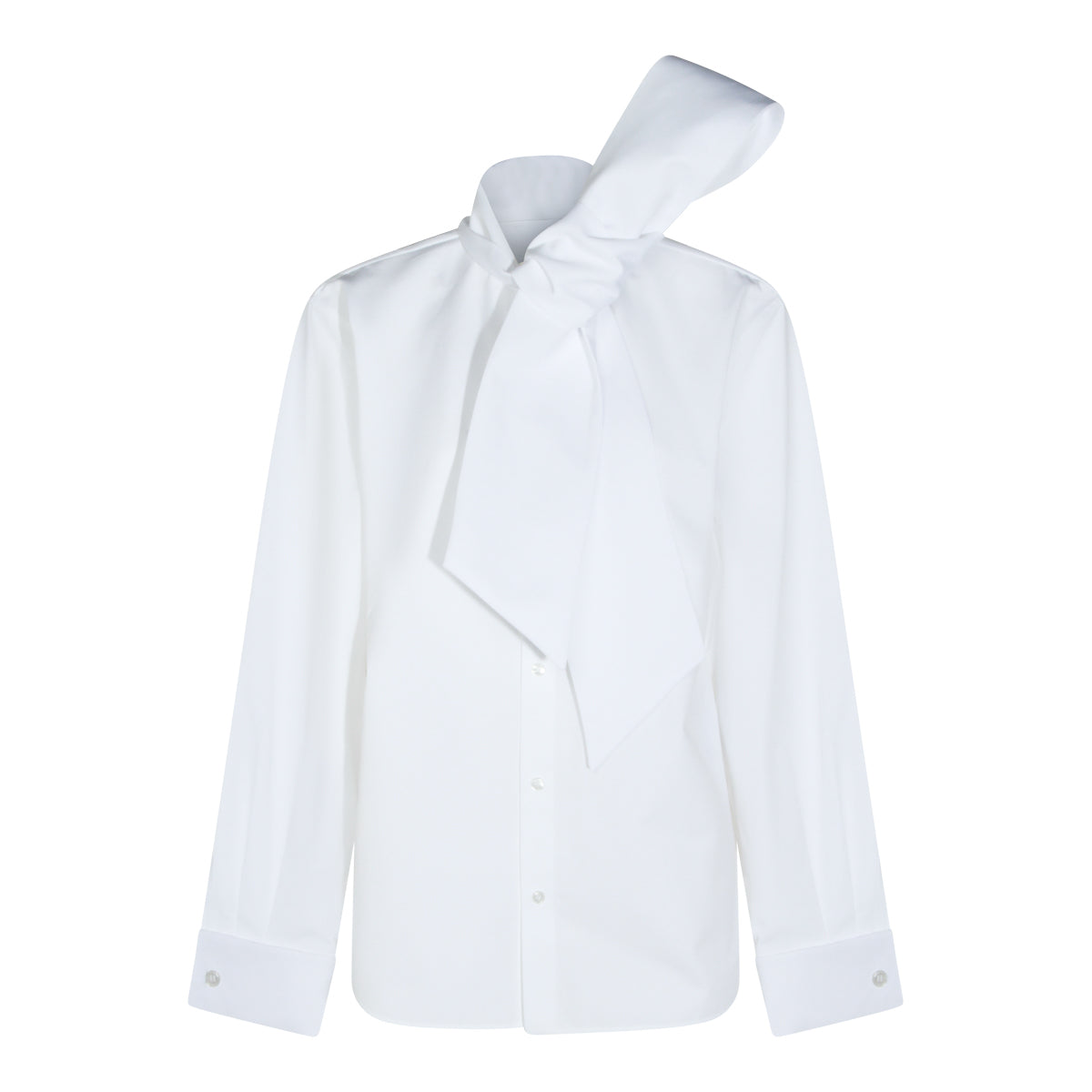 WHITE COTTON SHIRT