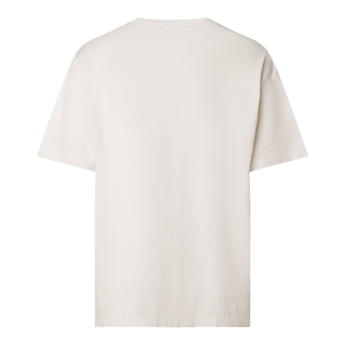 WHITE COTTON T-SHIRT