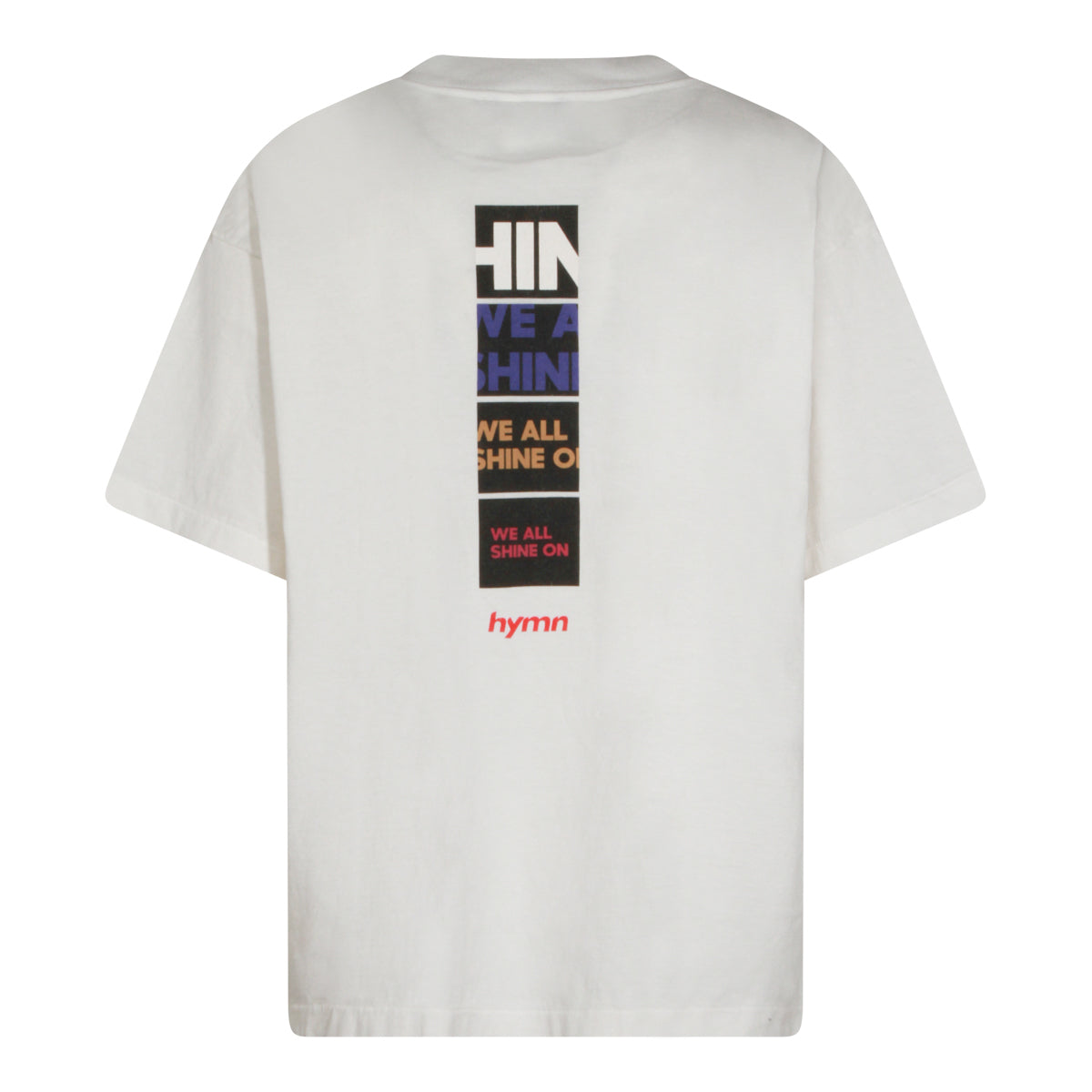 WHITE COTTON T-SHIRT