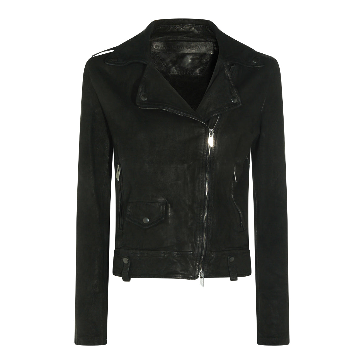 BLACK LEATHER JACKET