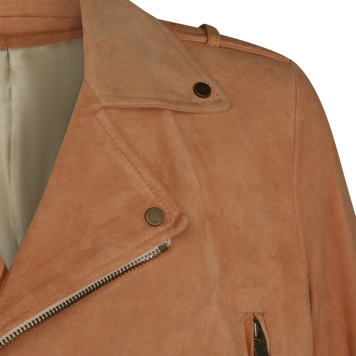 BROWN LEATHER JACKET