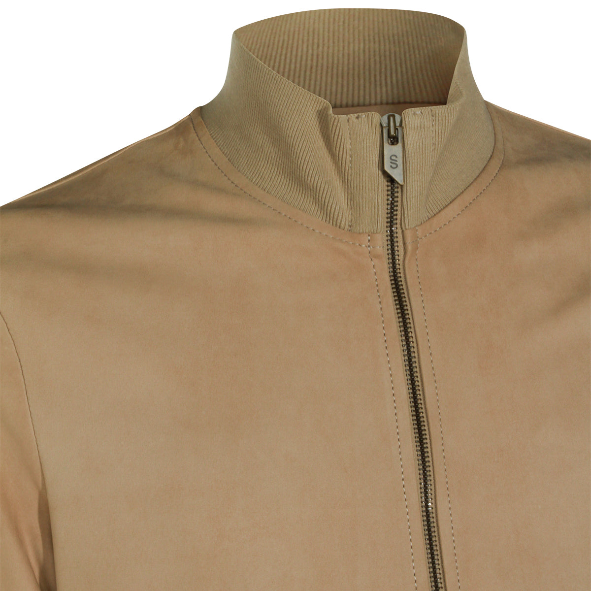 SAND LEATHER JACKET
