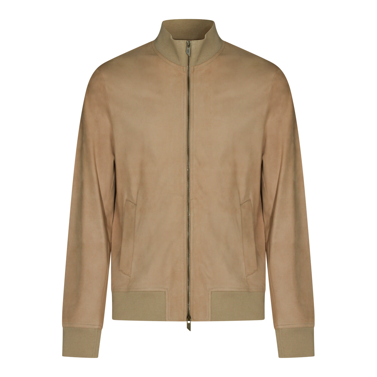 SAND LEATHER JACKET