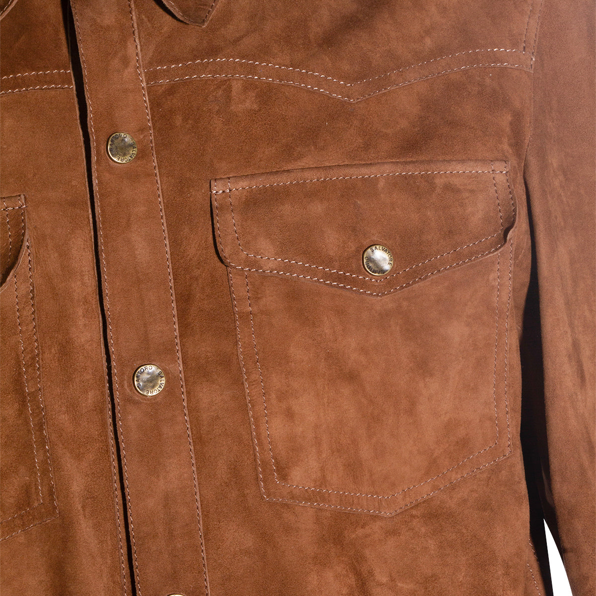 BROWN LEATHER JACKET