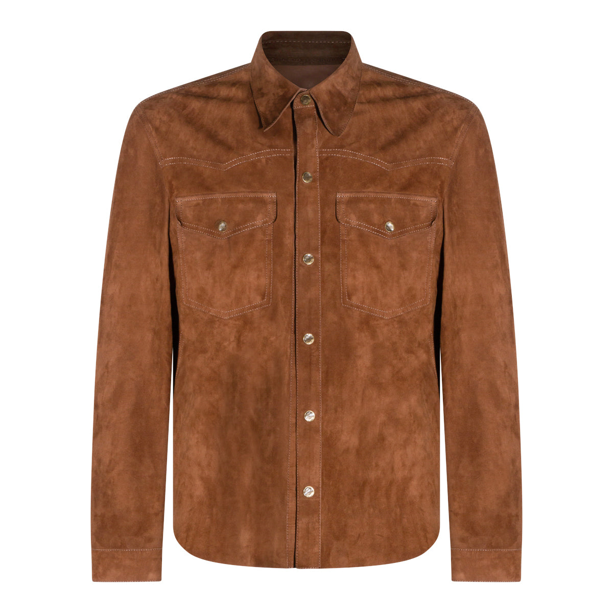 BROWN LEATHER JACKET