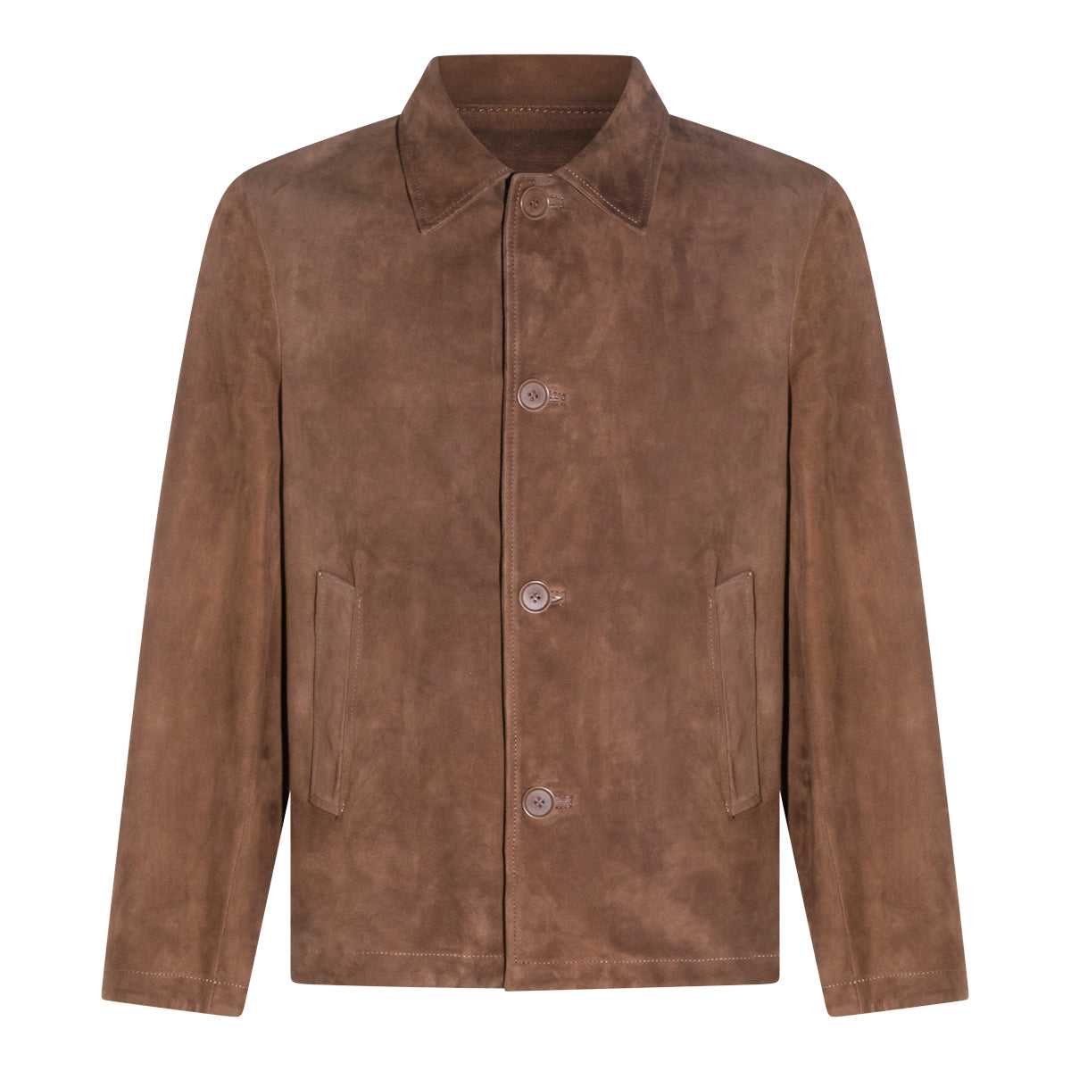 BROWN LEATHER JACKET