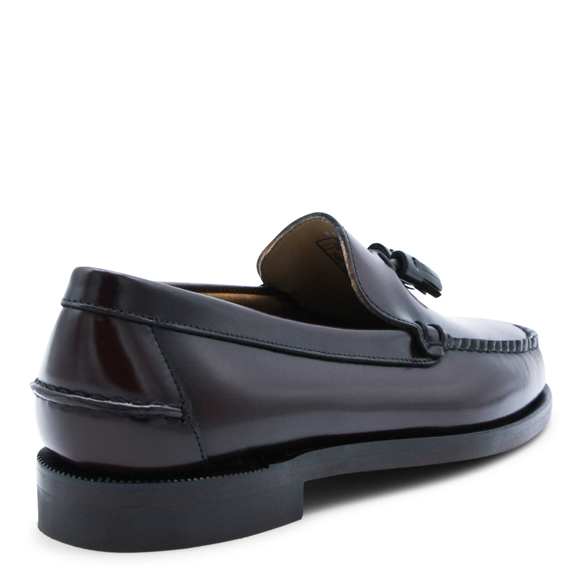 BROWN BURGUNDY LEATHER CLASSIC WILL LOAFERS